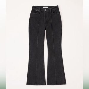 Abercrombie curve love high rise vintage flare Jean 25Long